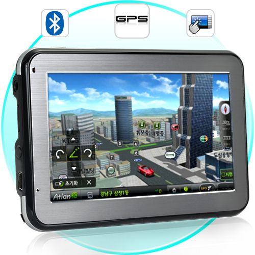 Land Cruiser - Luxury 4,3 polegadas touchscreen GPS Navigato