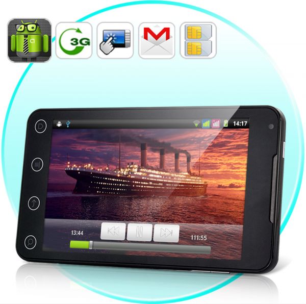 Gryphon - 3G Android 2.3 Tablet Smartphone com 5 polegadas d