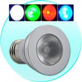 Cor Lampada LED com controle remoto sem fio