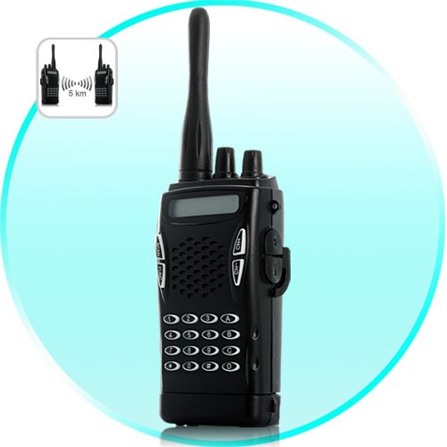 Walkie Talkie Fone de ouvido profissional com (5km, Push-to-