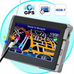 4,5 Inch Portable GPS Navigator + ISDB-T Digital TV