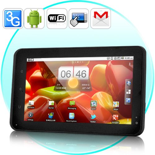 Silex - Telefone Tablet Android 2.2 com 7 polegadas touchscr